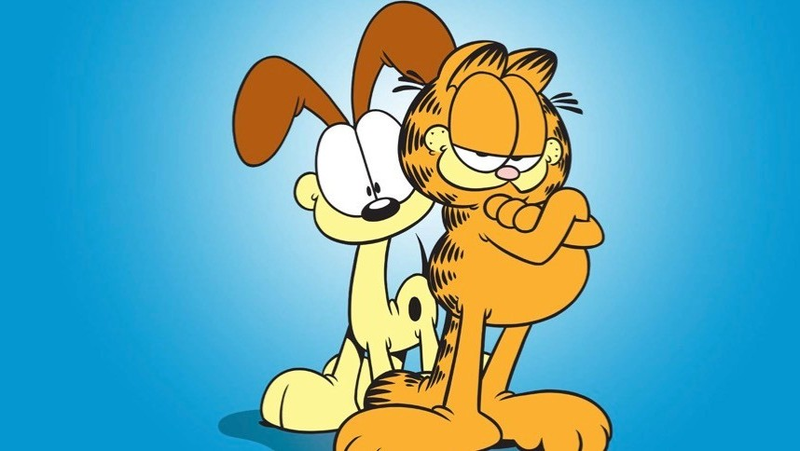 The look of the original Garfield and Friends TV show on CBS.
